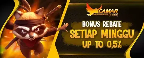 Rebate Slot Harian 0.5% promotion banner